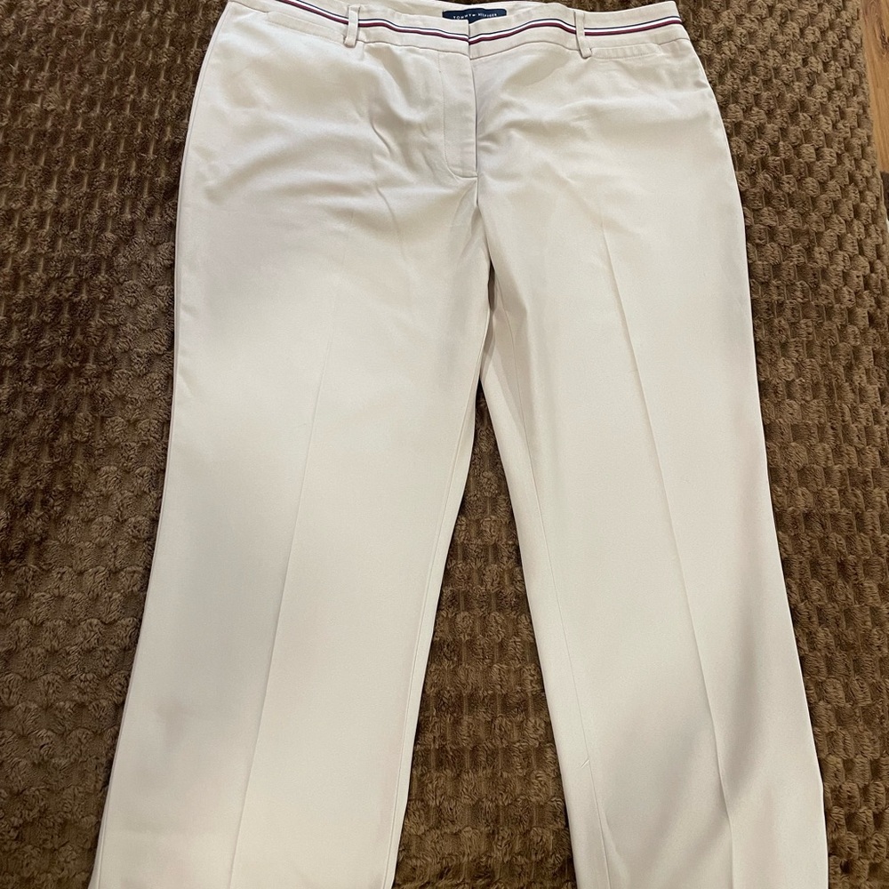Tommy Hilfiger Cream Women's Pants